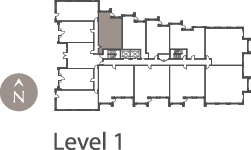 1 bedroom condo floor plate