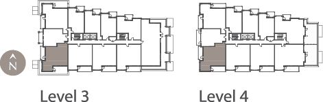 B3 - 2 bedroom condo floor plate